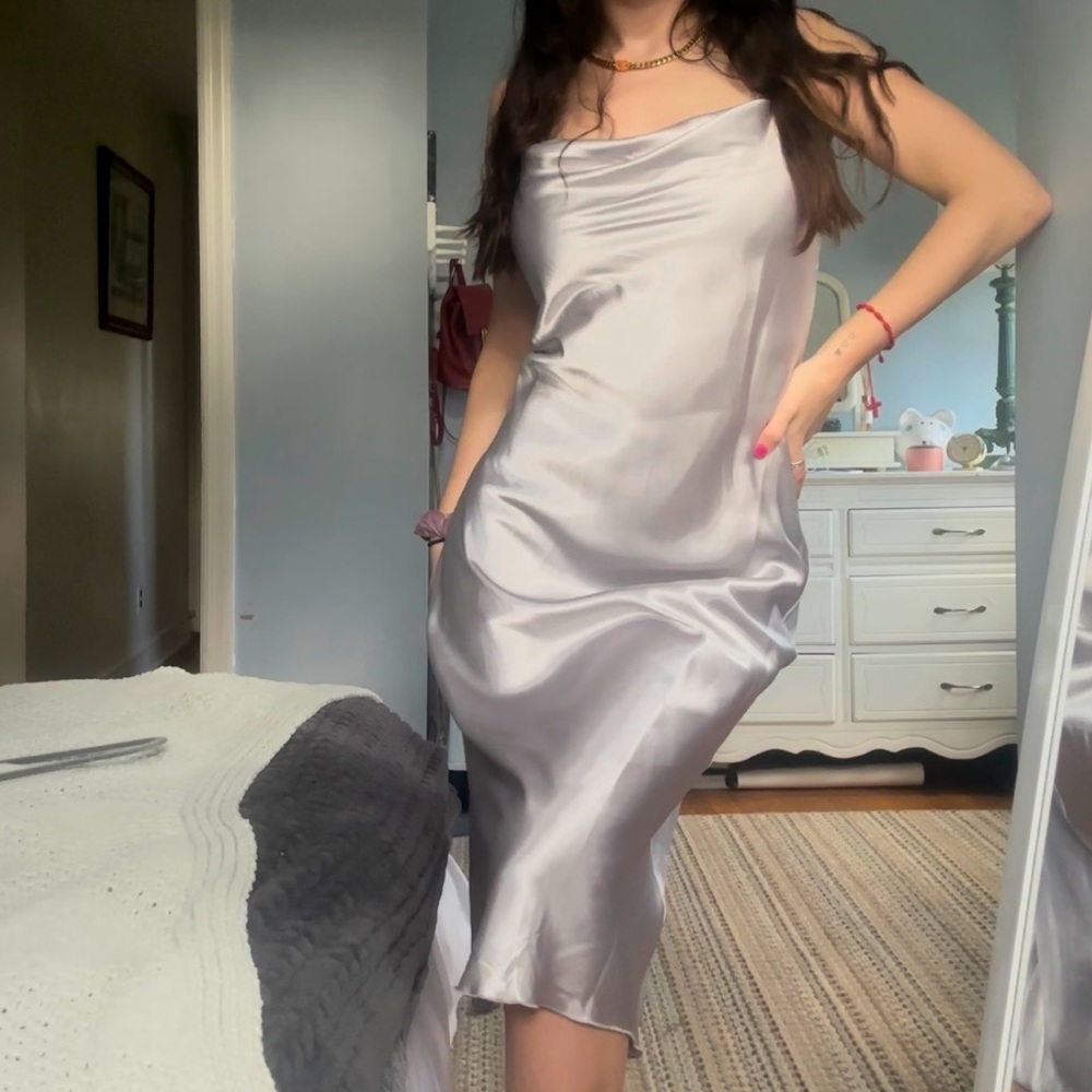 Satin dress